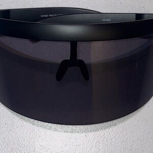 Black Visor Sunglasses